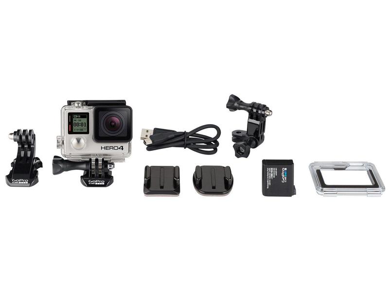 GoPro Hero 4 Black À prova de Água 12MP Wi-Fi - Bluetooth Gravação